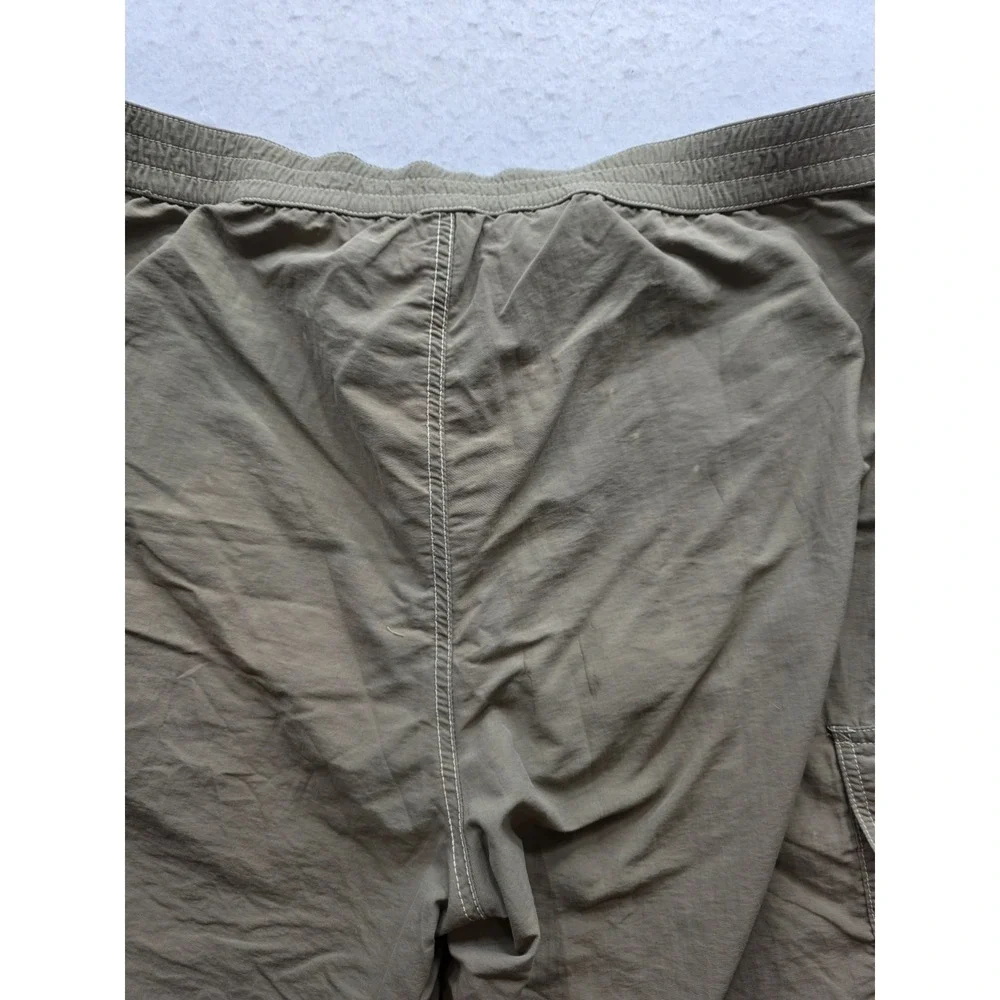 Polo Ralph Lauren Vintage Men's Brown w Red Pony Lined Swim Shorts. Size M